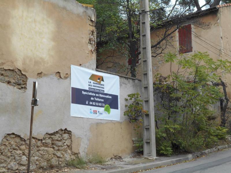 Démarrage chantier de charpente à Aix en Provence 