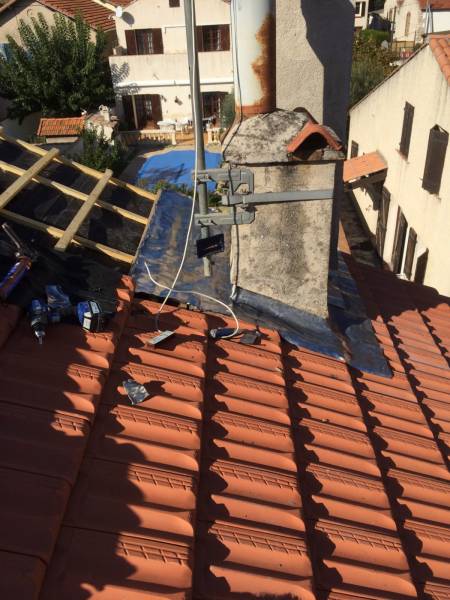 Rénovation de toiture à Velaux 