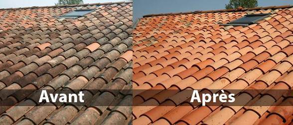 Nettoyage de toiture sur la commune de Mallemort dans les Bouches du Rhône