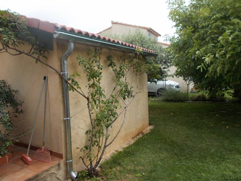 Finition des gouttières