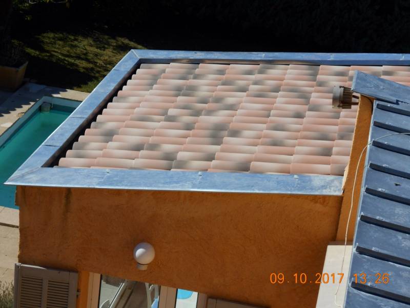 Plieuse à zinc de chantier 1ml pour nos travaux de zinguerie dans la région Salon de Provence et Aix en Provence et Bouches du Rhône (13)