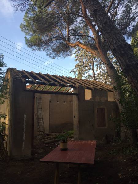 Chantier en Cours Rénovation de Toiture à Aix en Provence